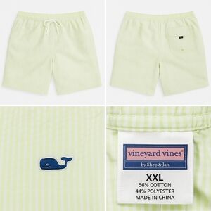Vineyard Vines Men's Pastel Green Athletic Shorts